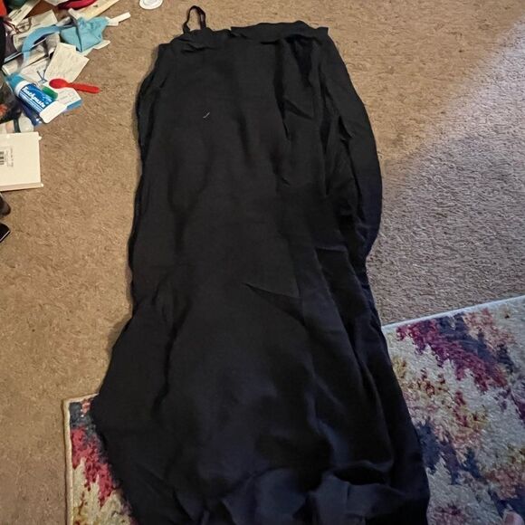 Urban outfitters oh la la high slit linen romper M - Picture 5 of 7